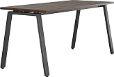 Стол офисный КОБОР A-140/70 black/charlston