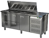 Стол холодильный для салатов КАМИК СОН-1418566К