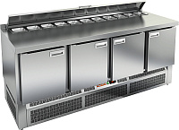Стол для салатов HICOLD SLE2-1111GN (1/6) (с крышкой)