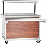 Прилавок для горячих напитков Abat ПГН-70ПМ кашир.