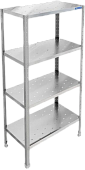 Стеллаж кухонный KAYMAN СК-441/0903 (без укосин)