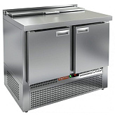 Стол для салатов HICOLD SLE2-11GN (1/6) с крышкой