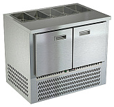 Стол холодильный для салатов Техно-ТТ СПН/С-124/24-1907