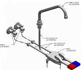 Смеситель педальный Monolith R0902020203