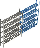 Стеллаж модульный линейный дополнительный POLAIR LOAD.ME POLY 21AL.5PP50.15Е