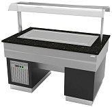 Прилавок с охлаждаемой поверхностью Gastrolux ПО-1310/ПН/SI