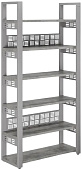 Стеллаж открытый КОБОР SO6-100/36 aluminum/chicago