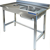 Стол приставной к посудомоечной машине Техно-ТТ СПО-532/1207П/ЛевКр