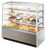 Витрина кондитерская Chilz VETE KUB 130 белый, вяз тосини