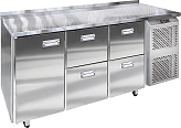 Стол холодильный Finist УХС-600-1/4