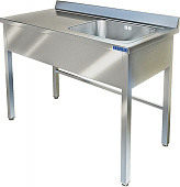 Производственный стол с моечной ванной Техно-ТТ СПП-520/1400П