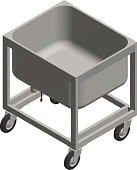 Ванна передвижная Техно-ТТ ВМ-10/655К