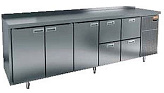 Стол морозильный HICOLD GN 11122 BR3 BT