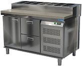 Стол холодильный для пиццы КАМИК СОП-121476К