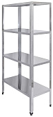 Стеллаж кухонный Luxstahl СР-1800x700x400/4