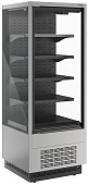 Горка холодильная Carboma FC20-07 VV 0,7-1 STANDARD фронт X1 (9006-9005)