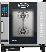 Пароконвектомат UNOX XEVC-0711-GPLM газ (левая дверь) купить по низкой цене в Ростове-на-Дону | Комплекс Трейд.