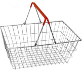 Корзина покупательская Корбис SB20-ZN-Budget зеленая