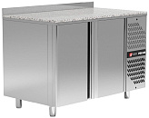 Стол холодильный POLAIR TM2-G (гранит, с бортом)