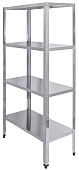 Стеллаж кухонный Luxstahl СР-1800x700x300/4