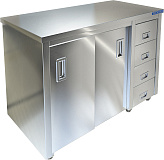 Стол производственный Техно-ТТ СПС-126/1200Н-П