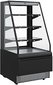 Витрина кондитерская Carboma KC70 VM 0,6-2 Standard открытая (9006-9005, черная)