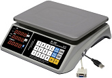 Весы настольные Mertech M-ER 328 AC-15.2 "TOUCH-M" LED (RS232/USB)