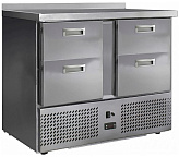 Стол холодильный Finist СХСн-700-0/4 (борт 45 мм)