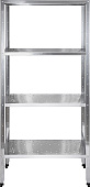 Стеллаж кухонный Luxstahl СРП-1800x1000x400