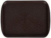 Поднос Luxstahl 415х305 мм шоколадный