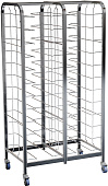Тележка-шпилька для подносов Restoinox ТШРППР-12х2/360/540