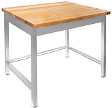 Стол кондитерский Luxstahl СК-9/8 (обвязка с 3 сторон)