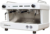 Кофемашина CONTI CC200 с дисплеем 2 группы, белый