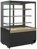 Витрина нейтральная Carboma KC70 N 1,3-1 LIGHT (версия 2.0) (9005) (Cube 2)