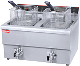 Фритюрница Hualian HEF-12L (2 емкости)