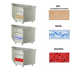 Панель передняя ATESY Ривьера (1200 мм) (299309) малина