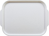 Поднос Luxstahl 450х355 мм с ручками белый