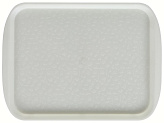 Поднос Luxstahl 415х305 мм жемчужно-белый