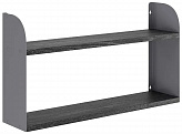 Полка КОБОР S1-120/20 graphite/wood