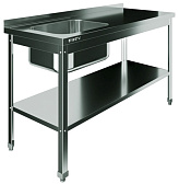 Ванна моечная Restoinox ВМЦР/1-13/6-БЛП-ЭН