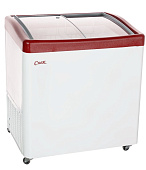 Ларь морозильный Снеж МЛГ-250 красный