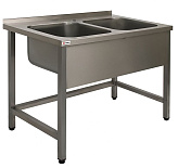 Ванна моечная двойная бизнес Simeco ВМ2EЛ1507