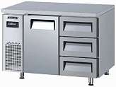 Стол холодильный Turbo air KUR12-3D-3 750 мм