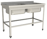 Ванна моечная Restoinox ВМЦ-2/10/6-БО-ЭЦ