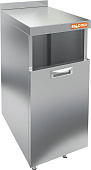Мусорный бак HICOLD НБММБ-4/6Б (+100мм столешница) 