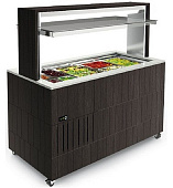 Стол шведский тепловой Enofrigo DOGE ISOLA 1000 BM венге