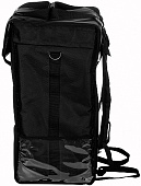 Терморюкзак для пицц Luxstahl тр2069 (400х300х600 мм, фольгированный, с вентиляцией, черный)