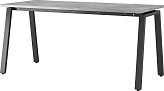 Стол офисный КОБОР A-140/70 black/chicago