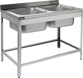 Ванна моечная Кобор ВМЦ/2-140/70/430