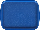 Поднос Luxstahl 415х305 мм лазурный